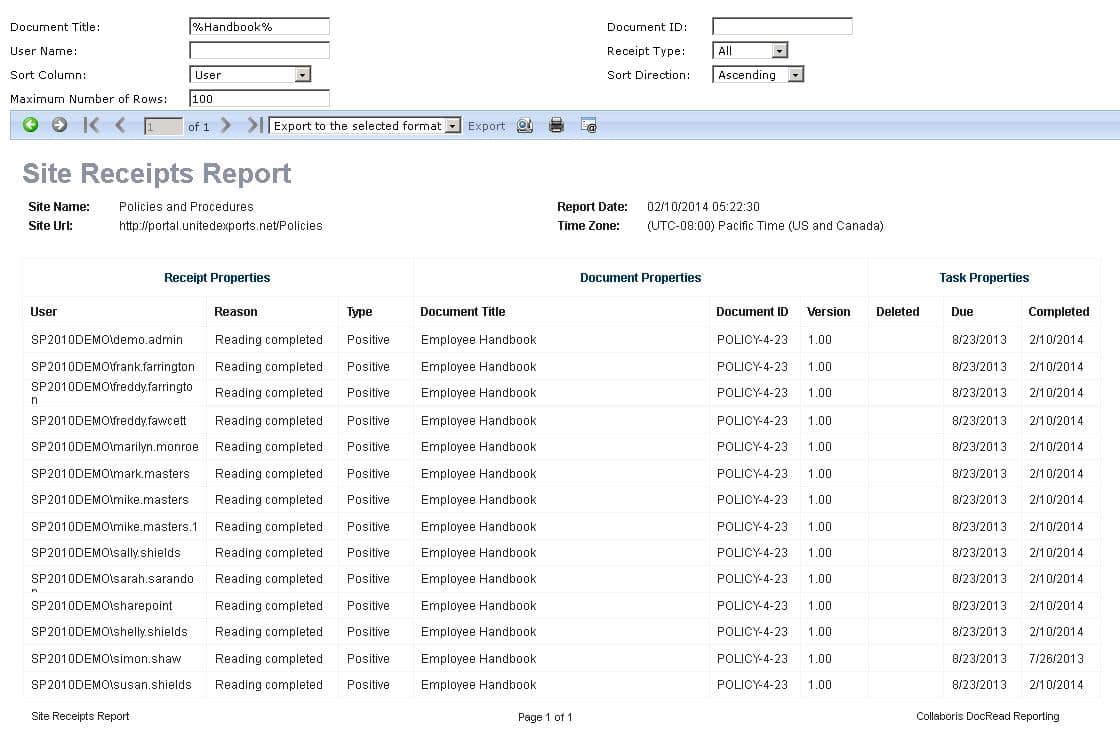 initial-receipts-report