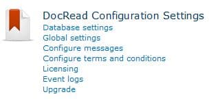 docread-configuration-settings