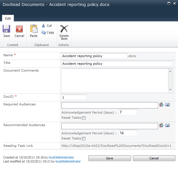 document-information-panel