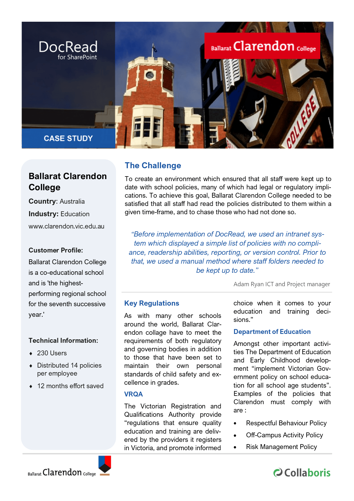 clarendon-college-case-study