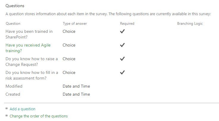 questions questions