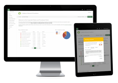 DocRead Screens small image showing the DocRead web parts on a screen