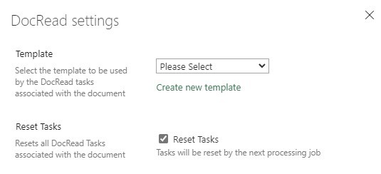 reset task