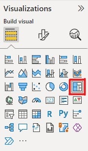 treemap visualization picture highlighting the treemap icon