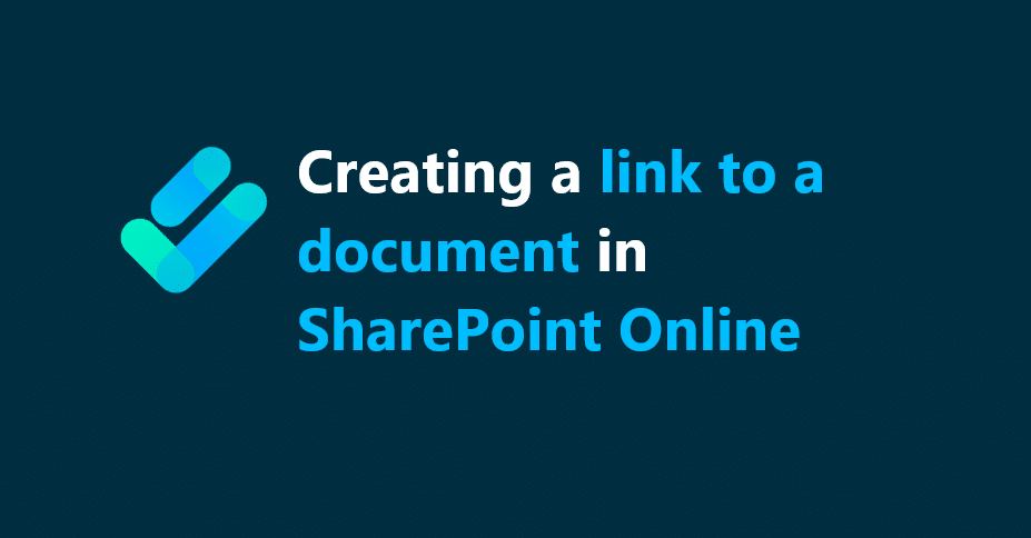 link to a document in SharePoint online