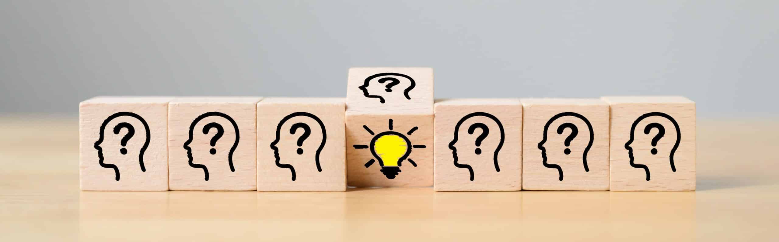 Concept,Creative,Idea,And,Innovation.,Wooden,Cube,Block,Flip,Over