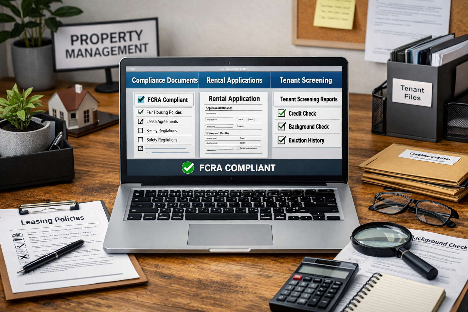 property manager fcra policy example