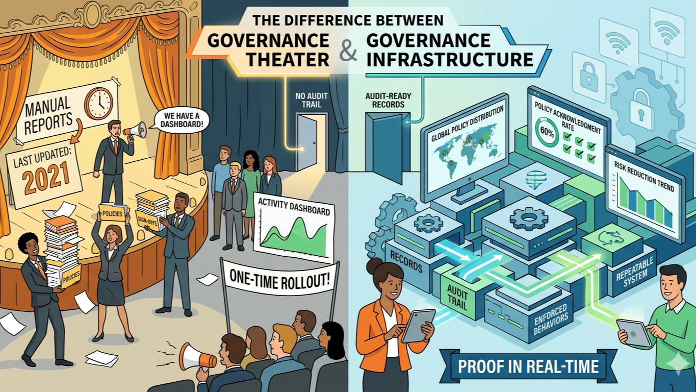 The Difference Between Governance Infrastructure and Governance Theater